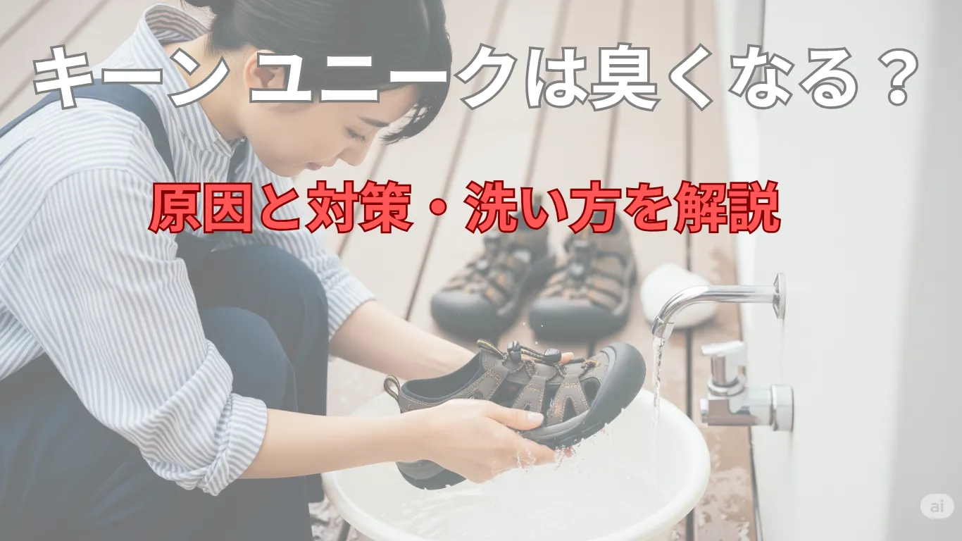 キーン ユニークは臭くなる？原因と対策・洗い方を解説