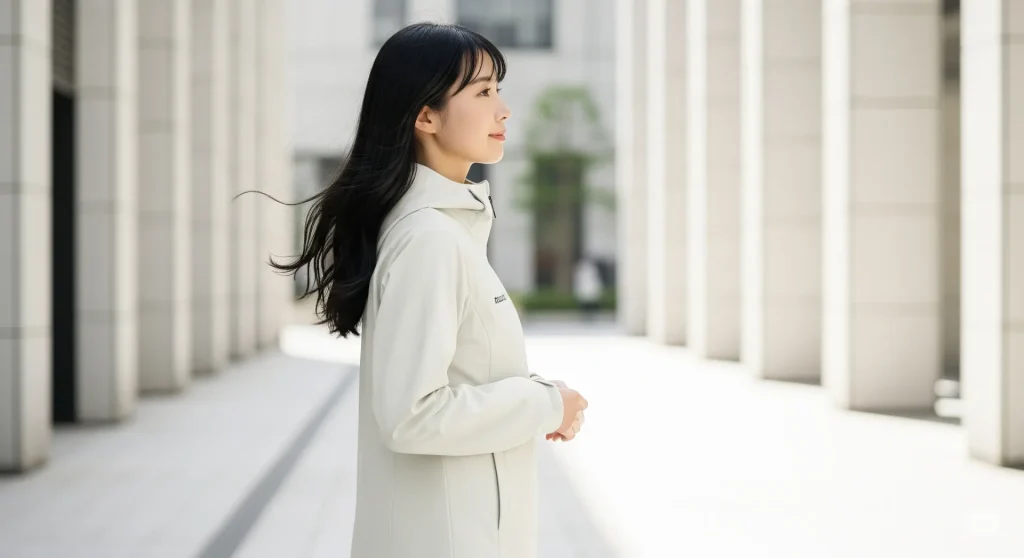 ライトシェルパーカ レディースモデル紹介