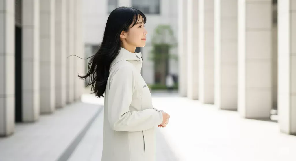 ライトシェルパーカ レディースモデル紹介