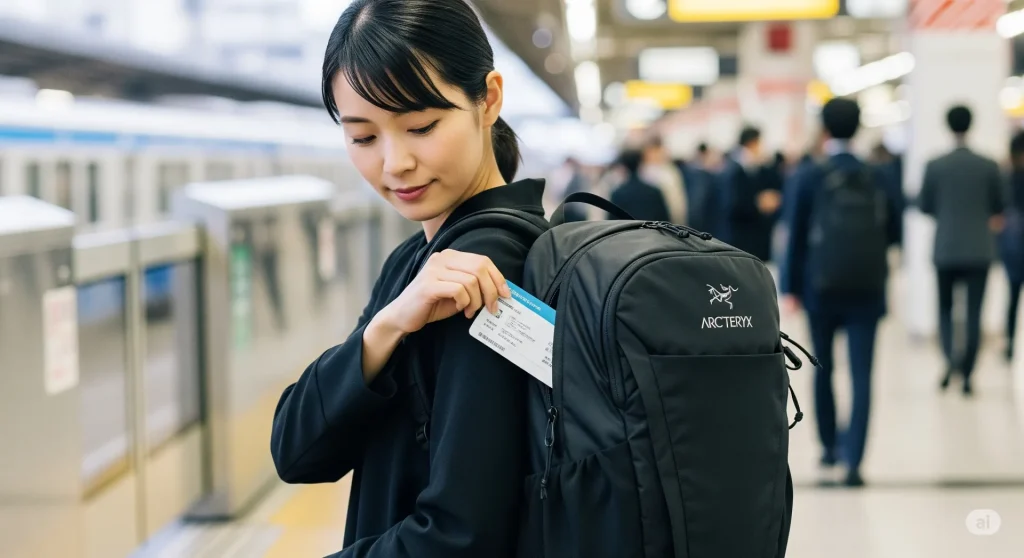 ビジネスリュック通勤としての機能性