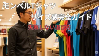モンベルTシャツのサイズ感完全ガイド!失敗しない選び方