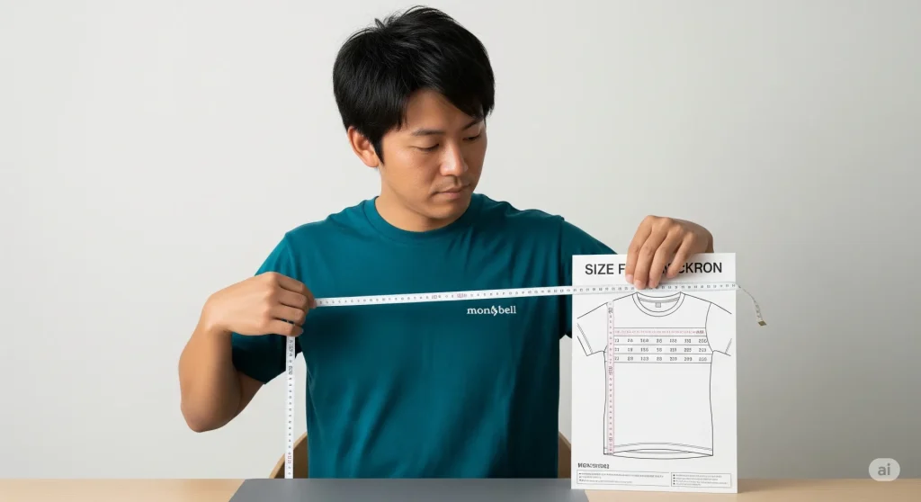 Tシャツサイズ表の正しい確認方法