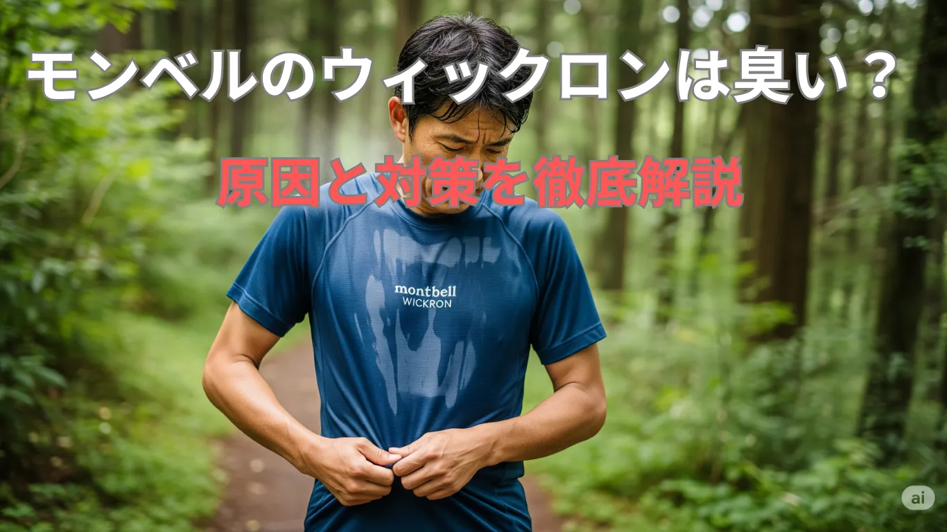 モンベルのウィックロンは臭い？原因と対策を徹底解説