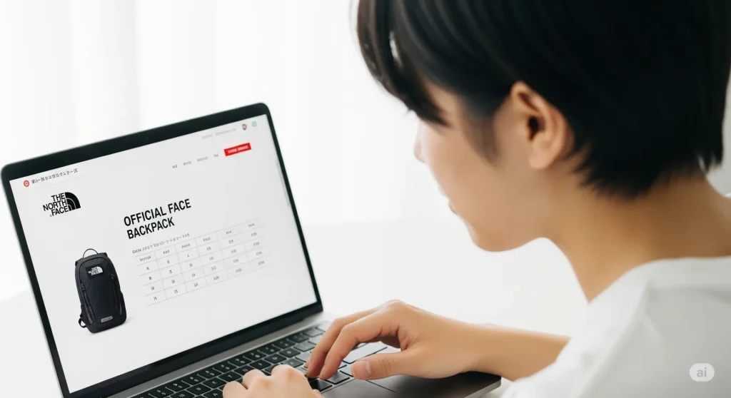 公式サイトで見る正確なサイズ表