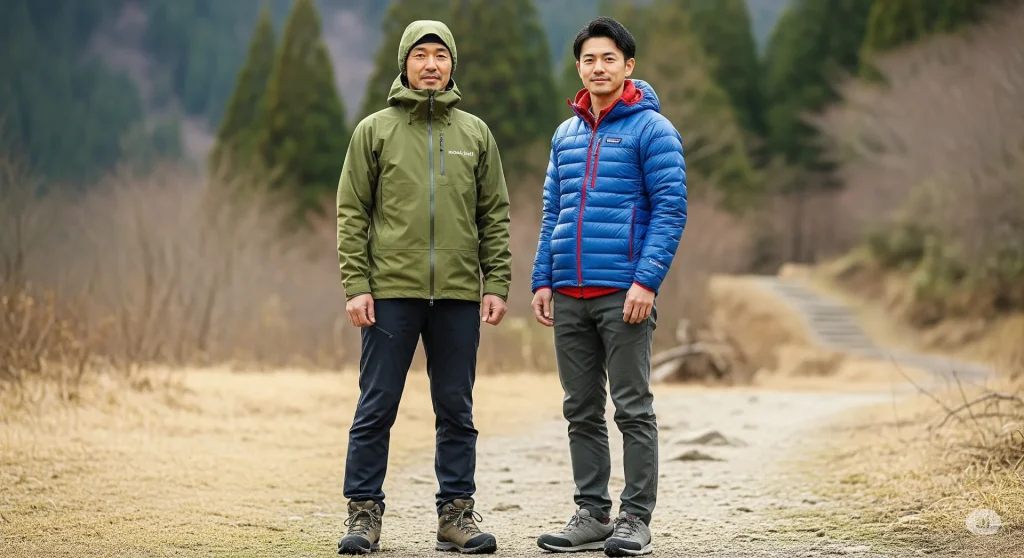 パタゴニアと比べてモンベルはダサいのか