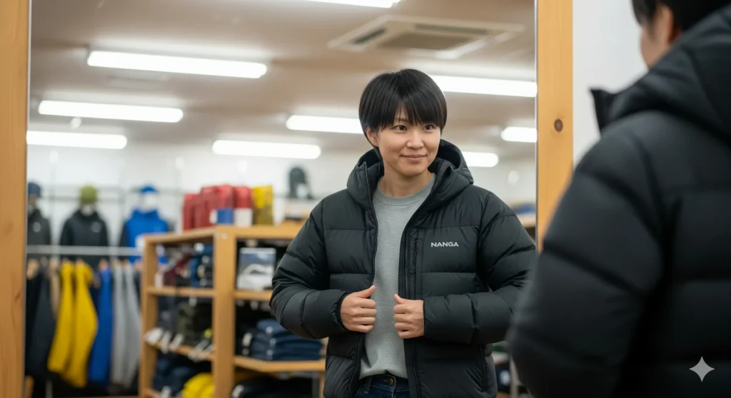 ナンガオーロラダウンジャケットが寒いと感じない選び方