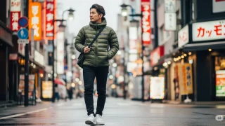 失敗しない！パタゴニアダウンセーターフーディの着こなし