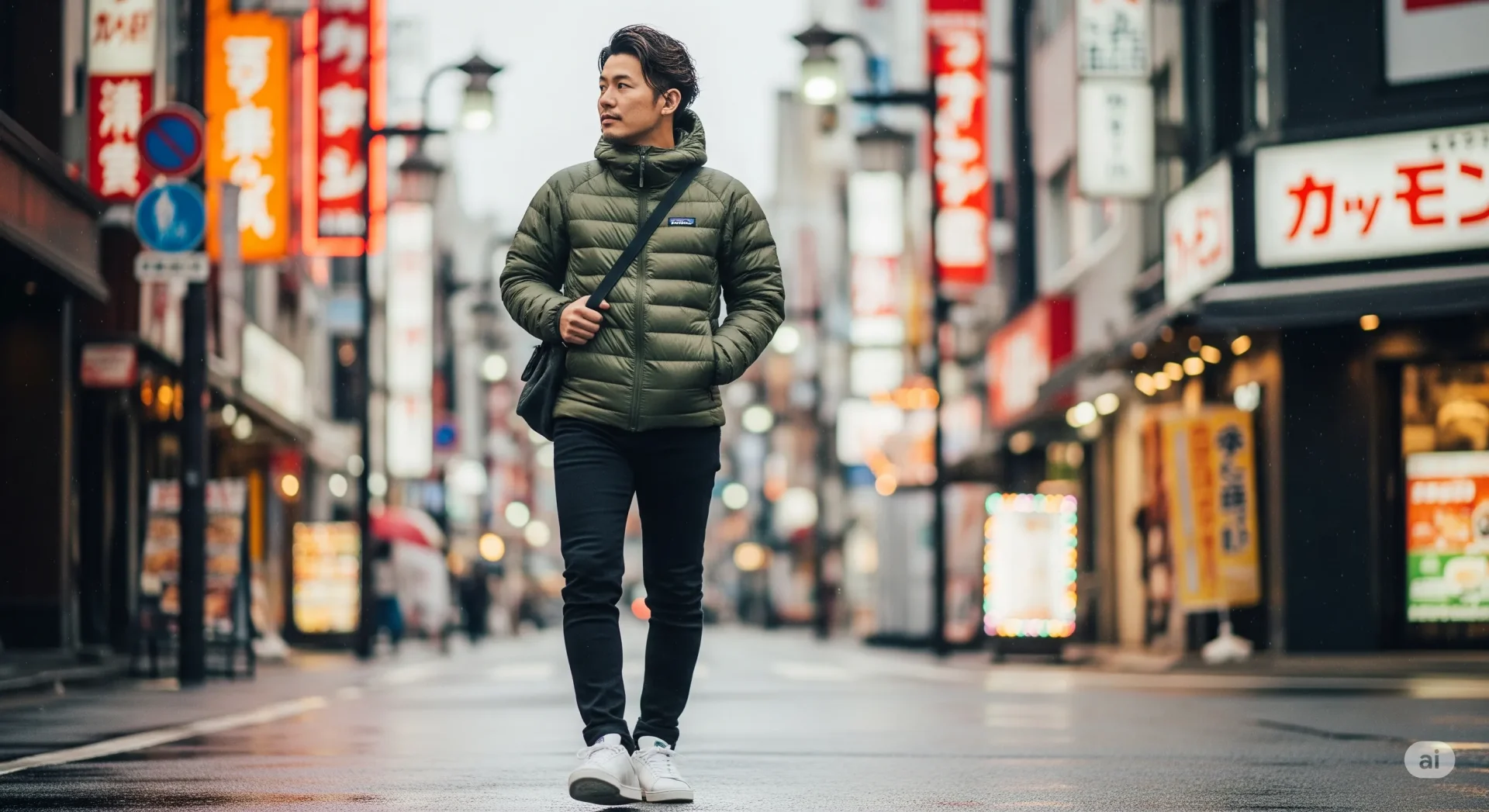失敗しない！パタゴニアダウンセーターフーディの着こなし