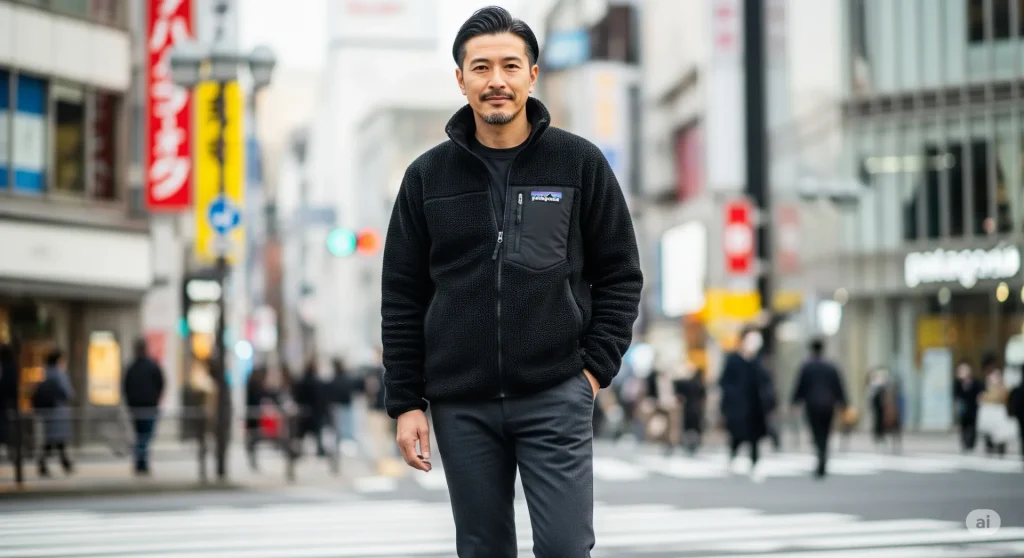おしゃれなパタゴニアレトロXおじさんになる着こなし術