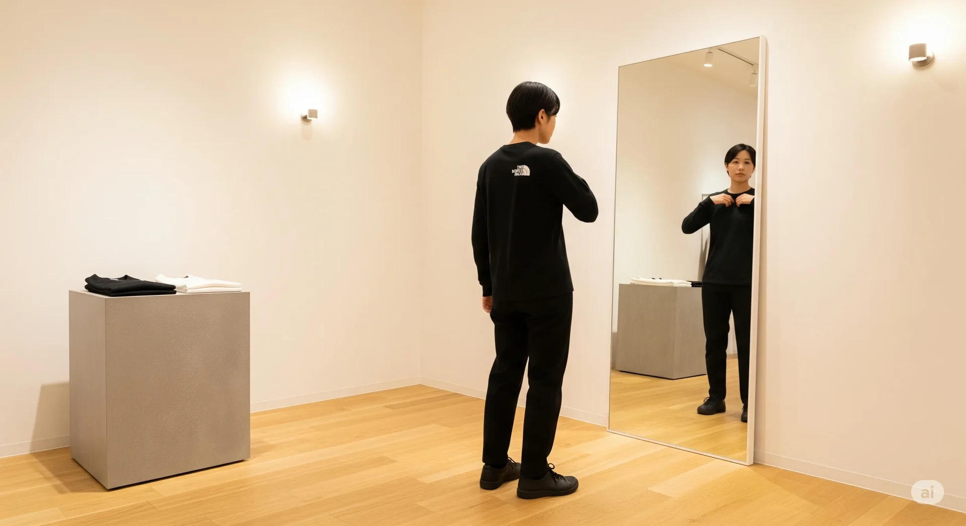 ノースフェイスのロンT｜サイズ感を失敗しない選び方