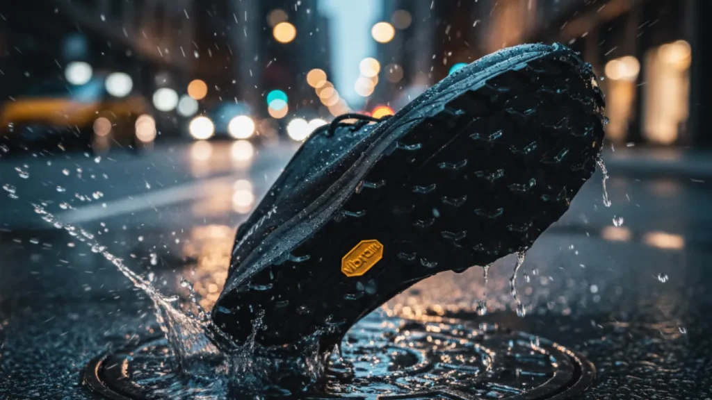雨の日も安心の防水シューズの性能