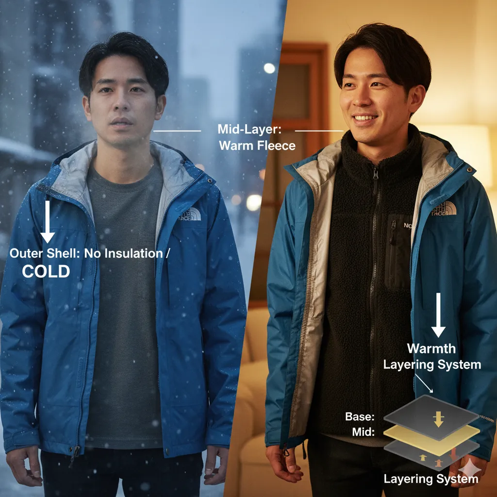 スクープジャケットは寒い？防寒性能を解説