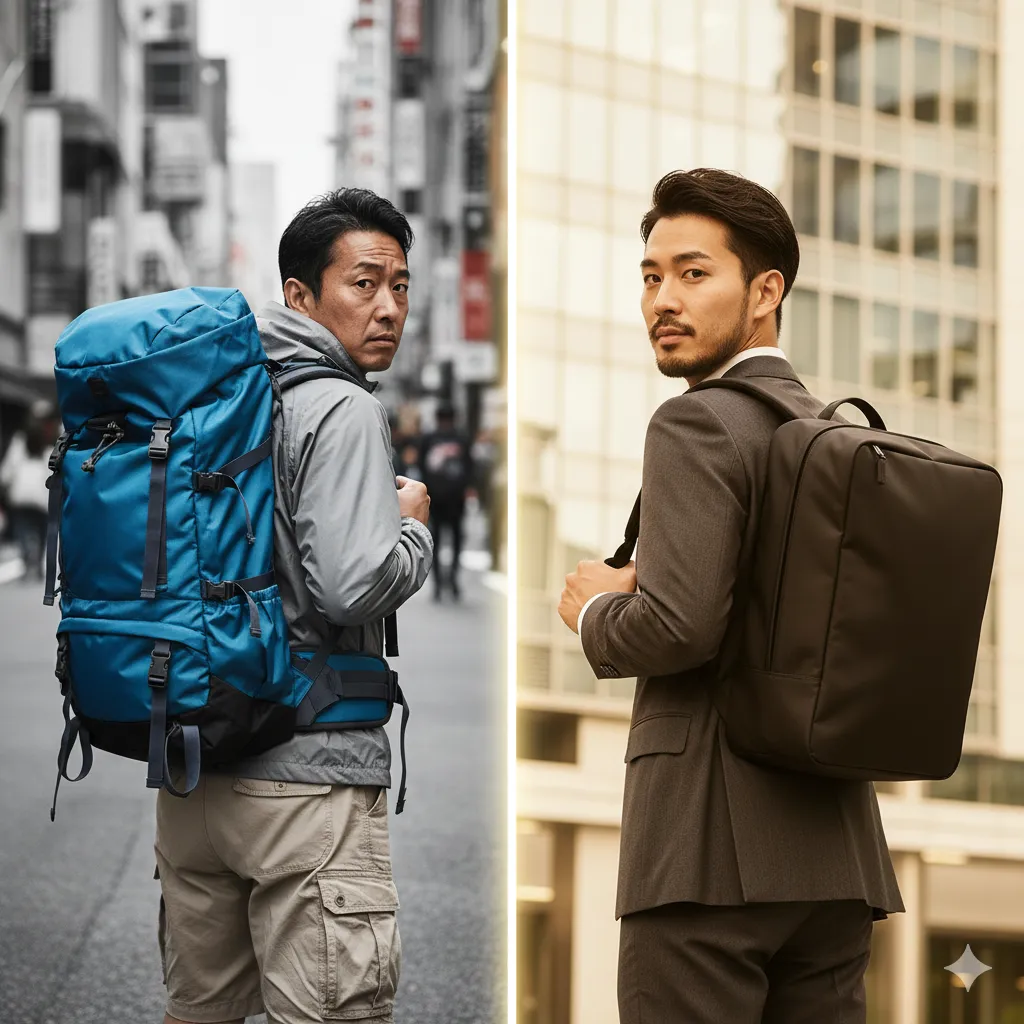 コロンビアリュックがダサいと言われる理由