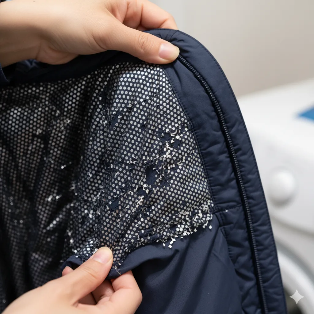 コロンビア オムニヒートが剥がれる？原因と対策