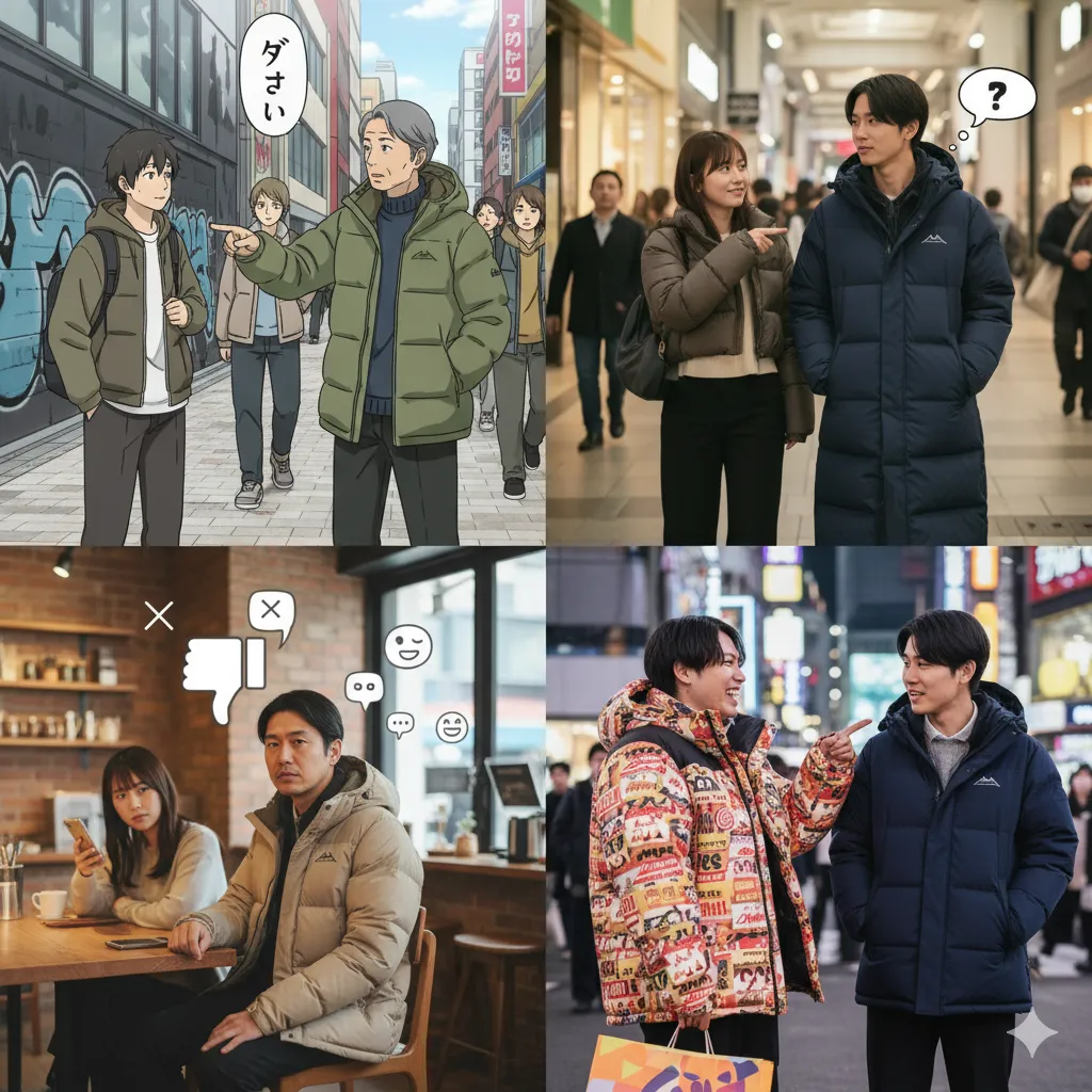 なぜナンガダウンはダサいと検索される？