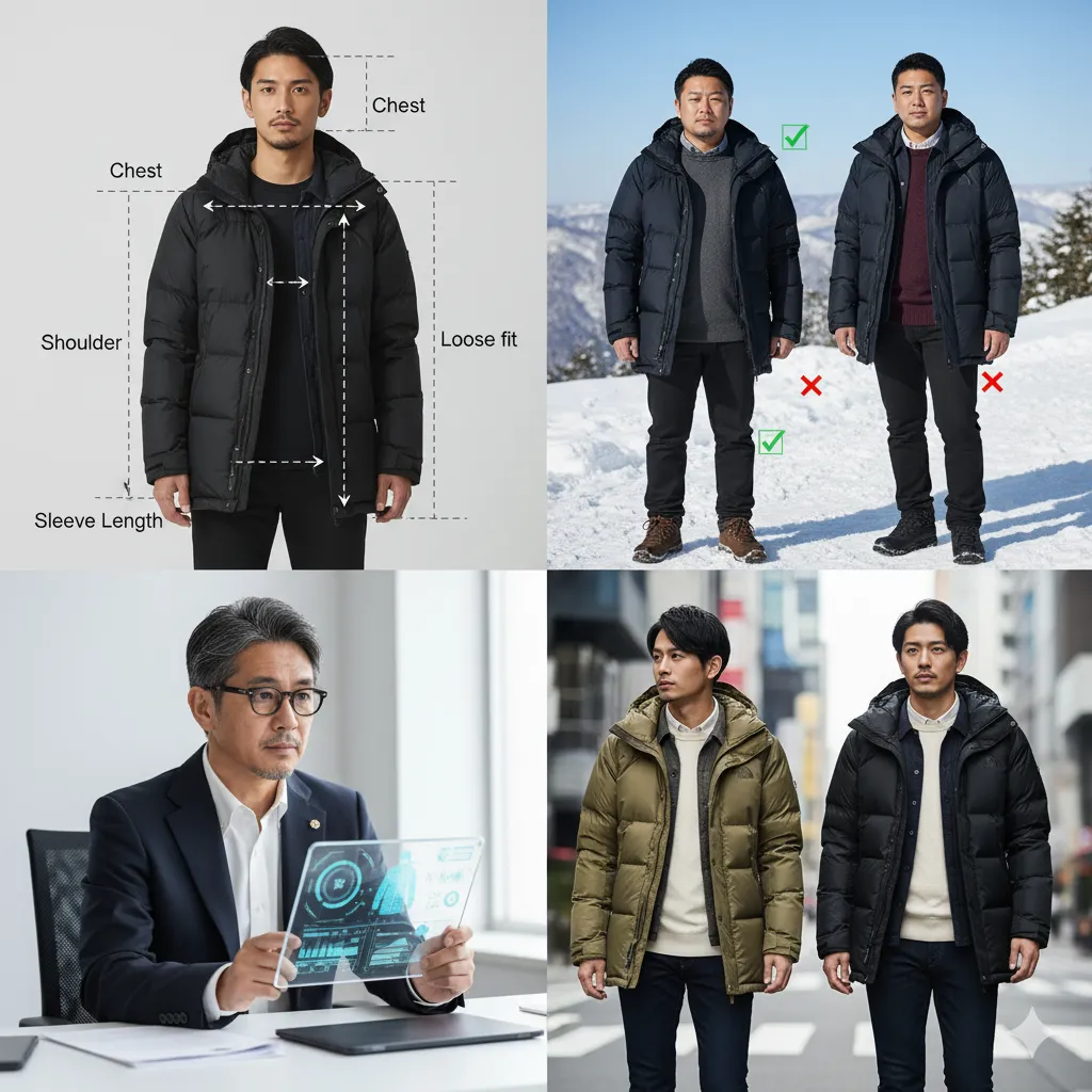 バルトロライトジャケットサイズ感の基本