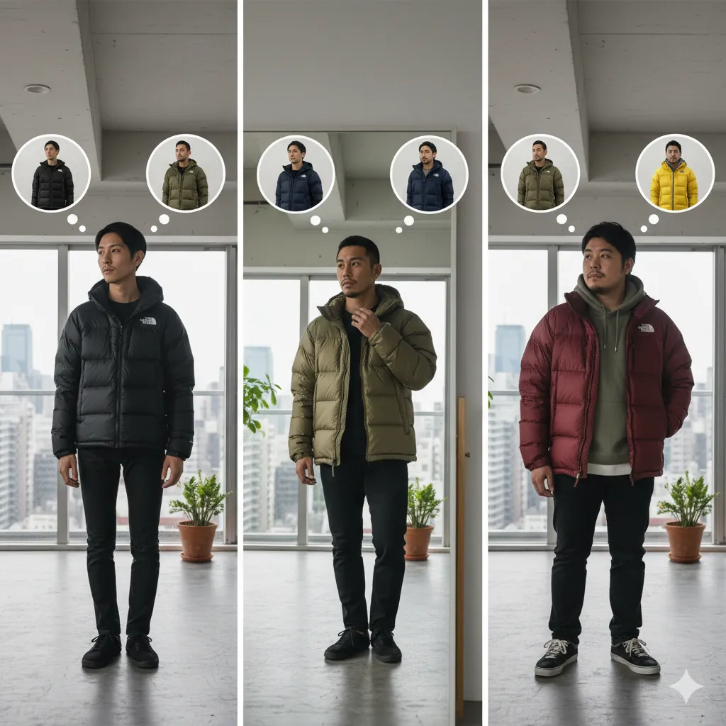 バルトロライトジャケットサイズ感170cmと近い身長