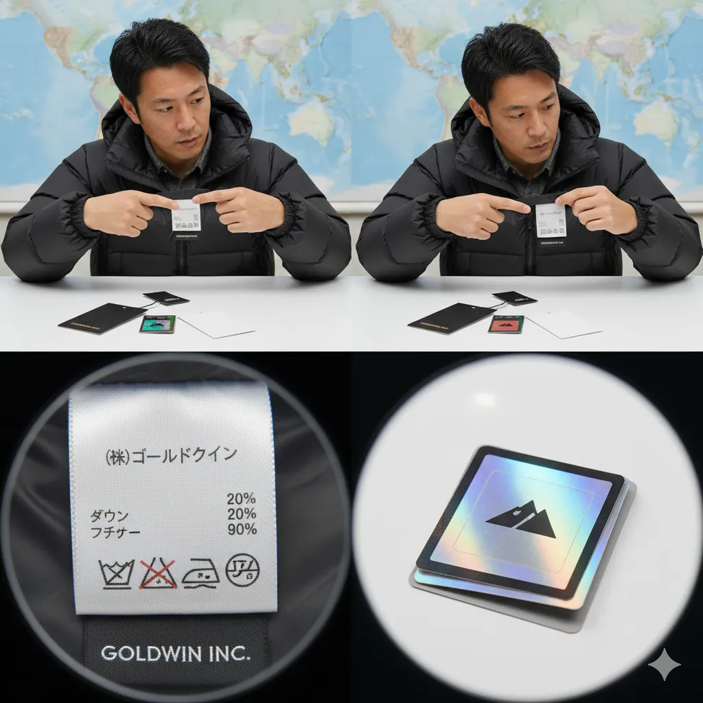本物タグのディテールを徹底解説