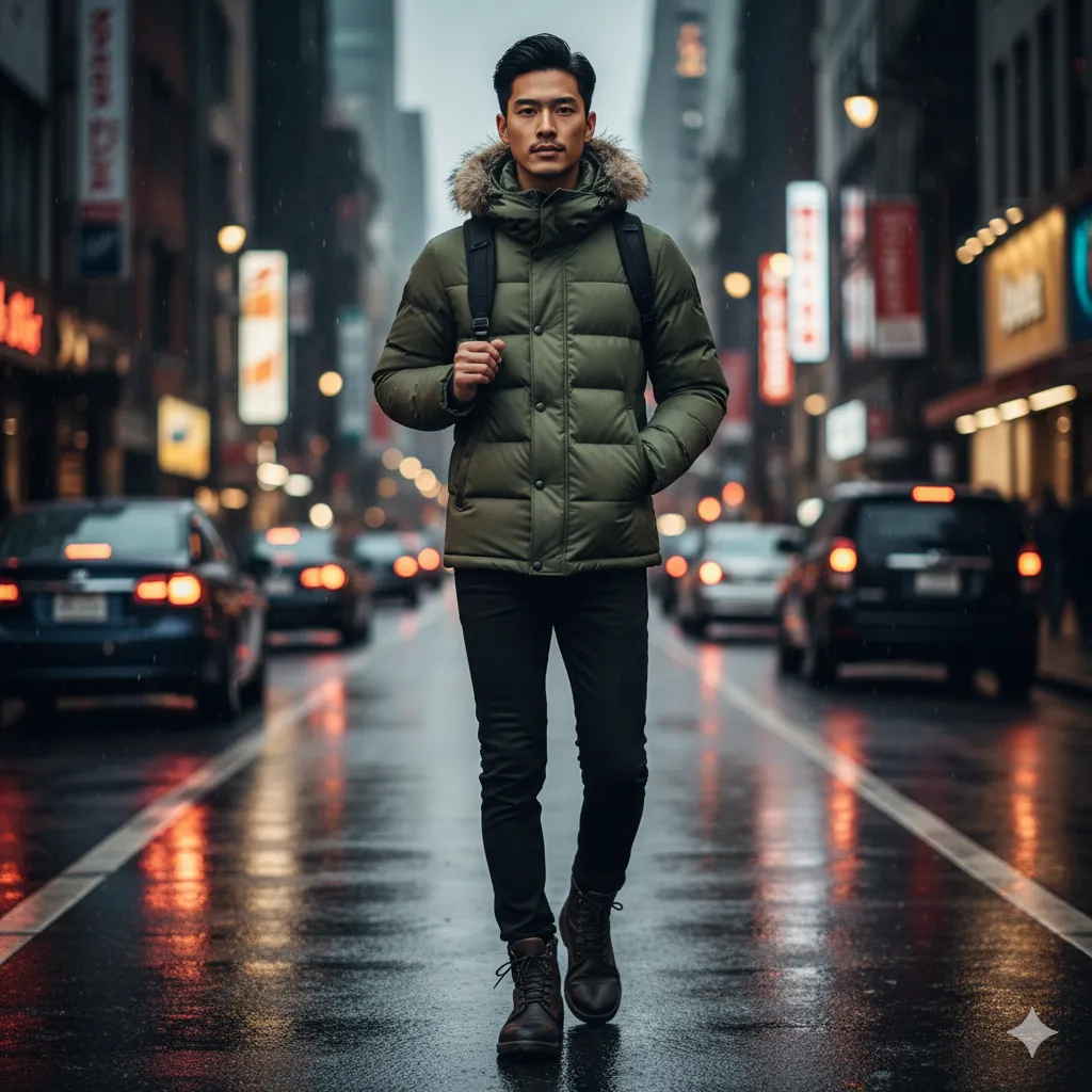 コロンビアのダウンはダサいという誤解