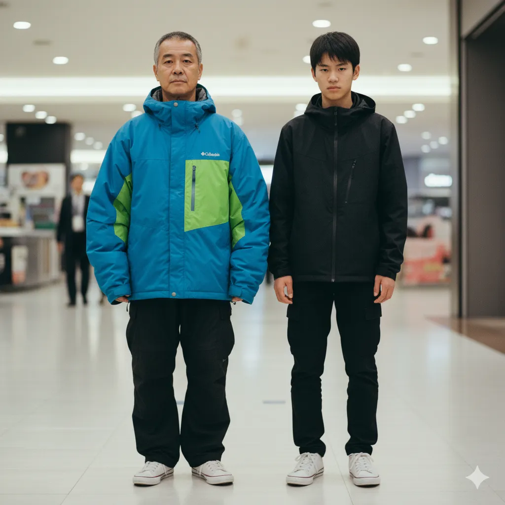 ダサい原因はサイズ感とシルエット