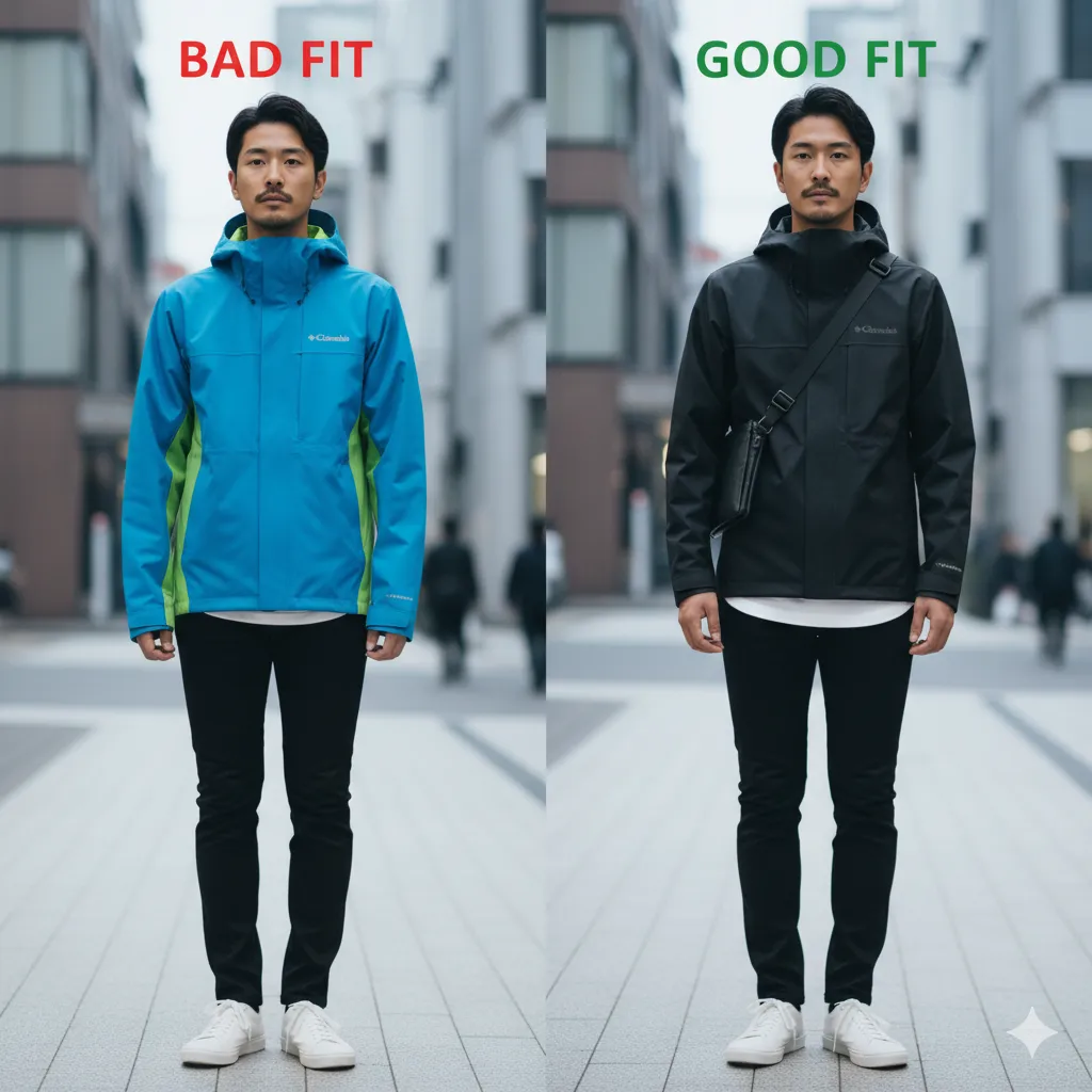 失敗しないサイズ感と合わせ方