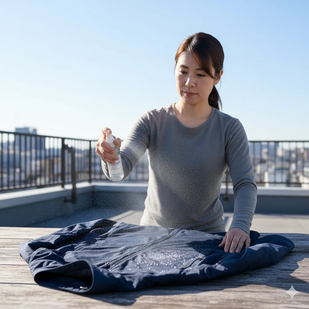 撥水スプレーの正しい使い方と頻度