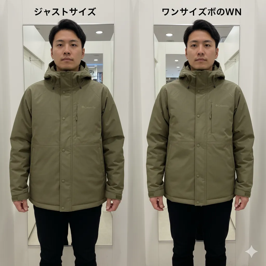 「大きい」「ワンサイズダウン」を徹底解説