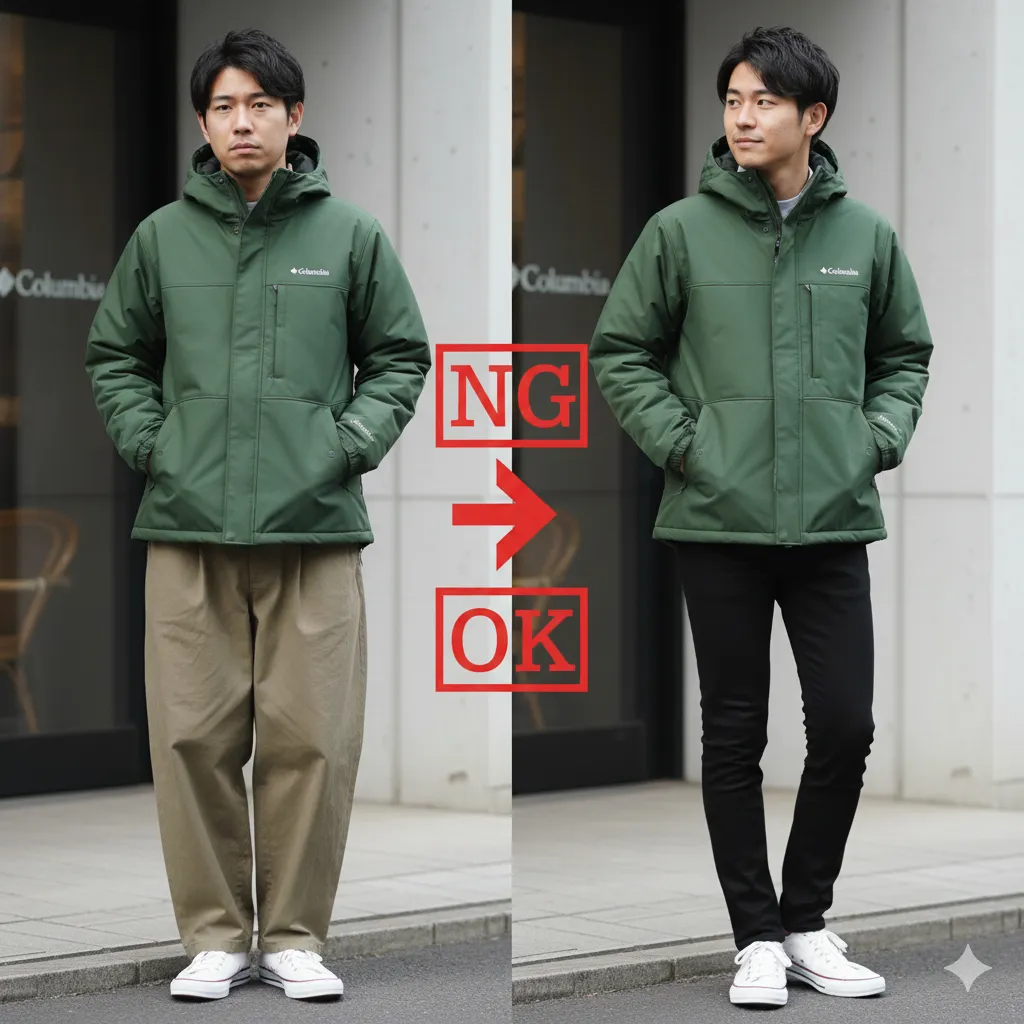 ダサい?「芋袋」シルエット回避法