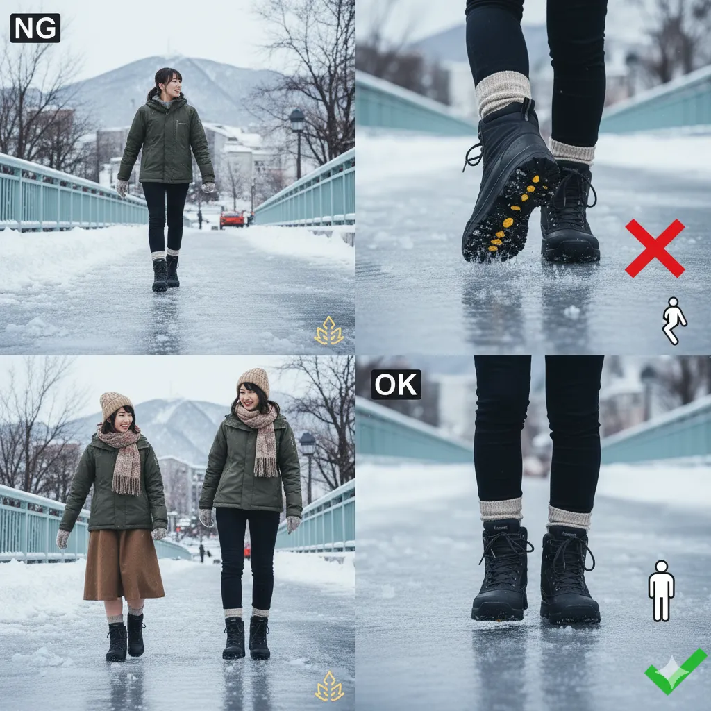 サップランドが滑る原因と正しい歩き方