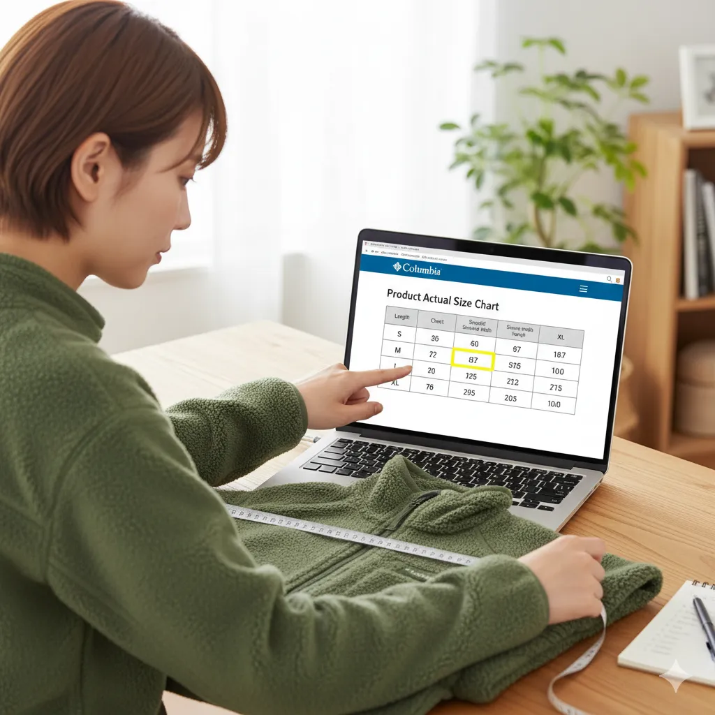 レディースのサイズ表で見る選び方のコツ