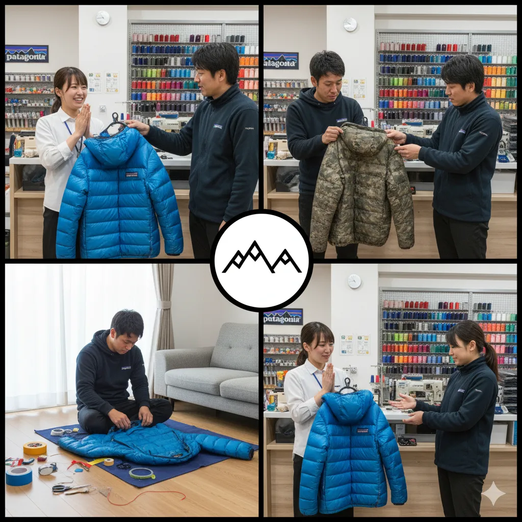 パタゴニアの修理は神対応？費用や期間と断られるケースを解説