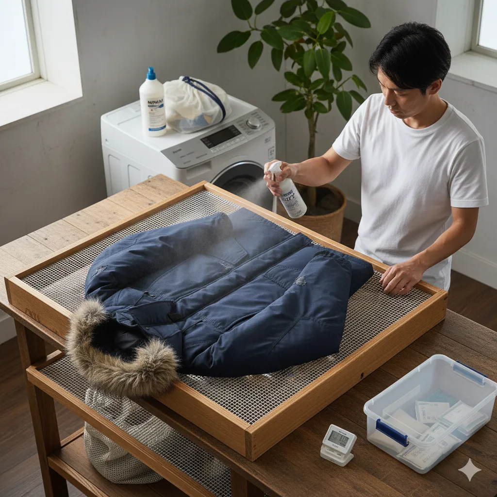 サザンクロスパーカの劣化を防ぐ方法