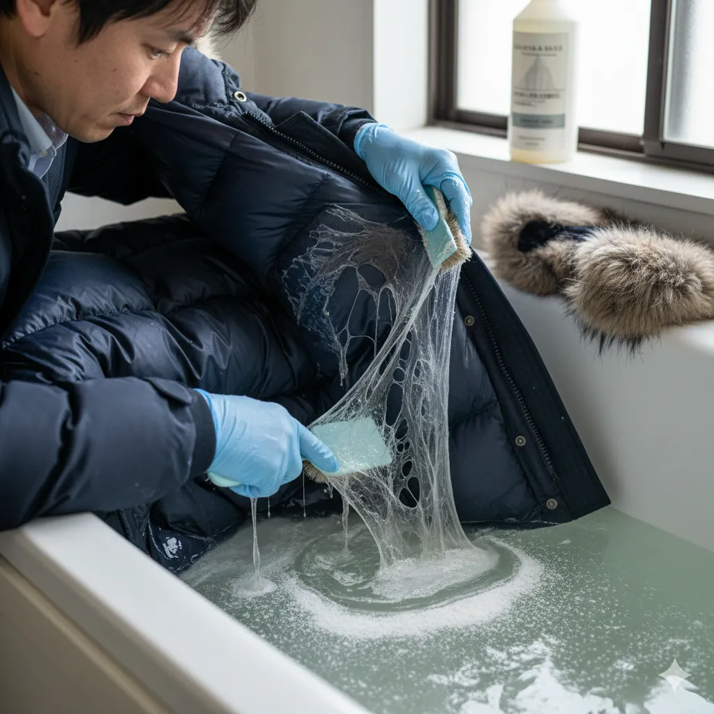 重曹でコーティングを除去する技