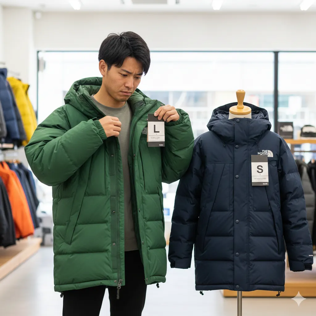 サザンクロスパーカーのサイズ感と選び方の基本