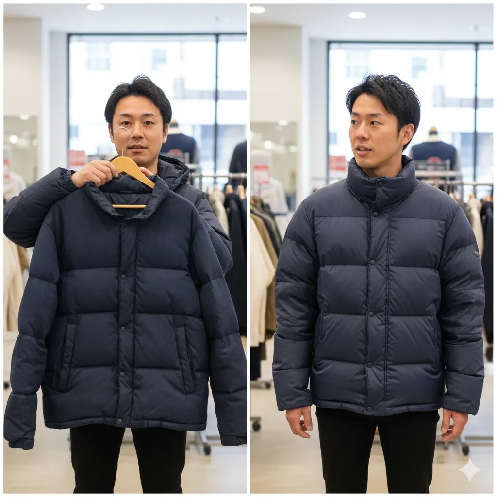 サザンクロスパーカーのサイズ感と廃盤モデル