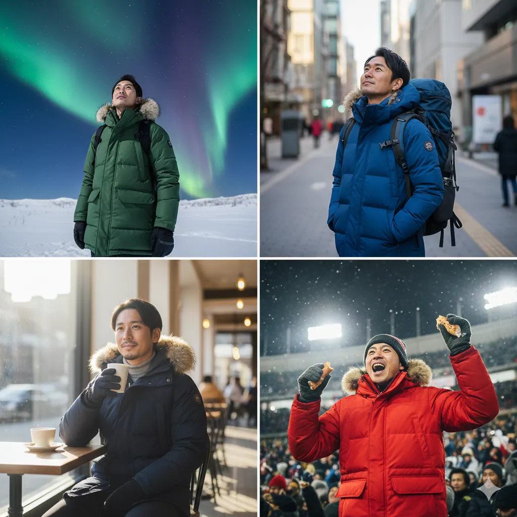 サイズ感から見るサザンクロスパーカーがおすすめな人