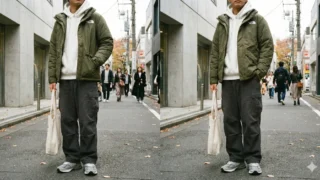 オルタレーションシエラジャケットコーデ攻略！サイズ感と黒の埃問題を解説