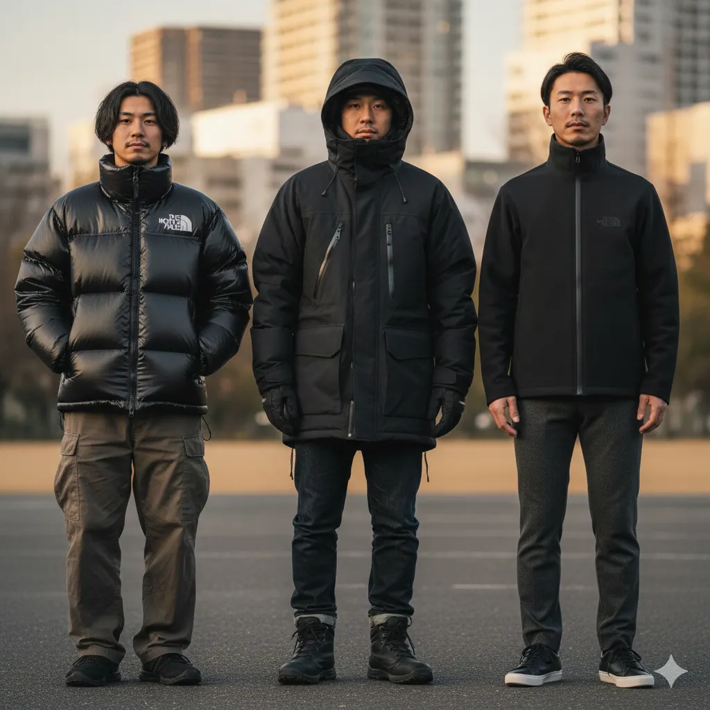 オルタレーションシエラジャケットのコーデと他モデル比較