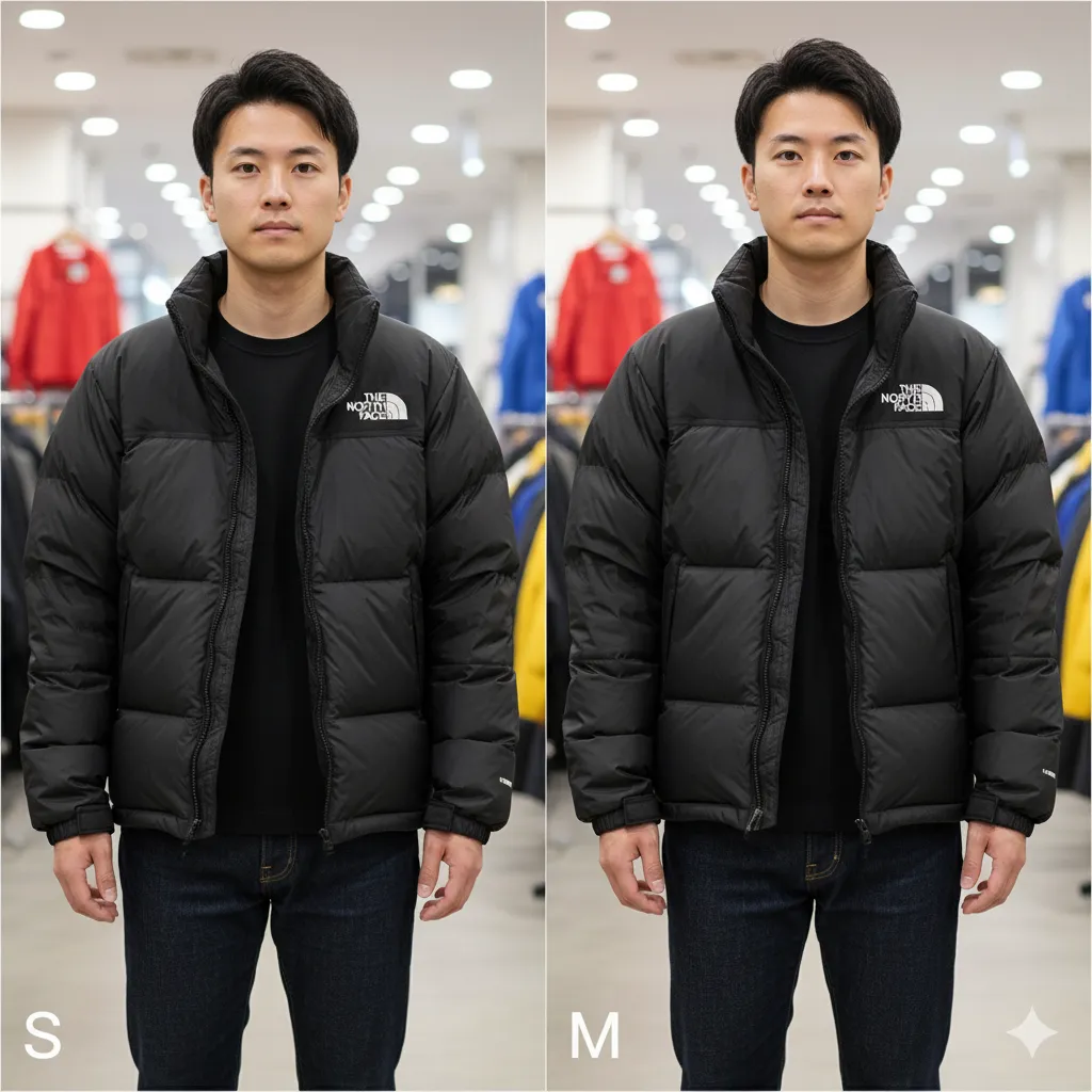 身長170cmのサイズ感