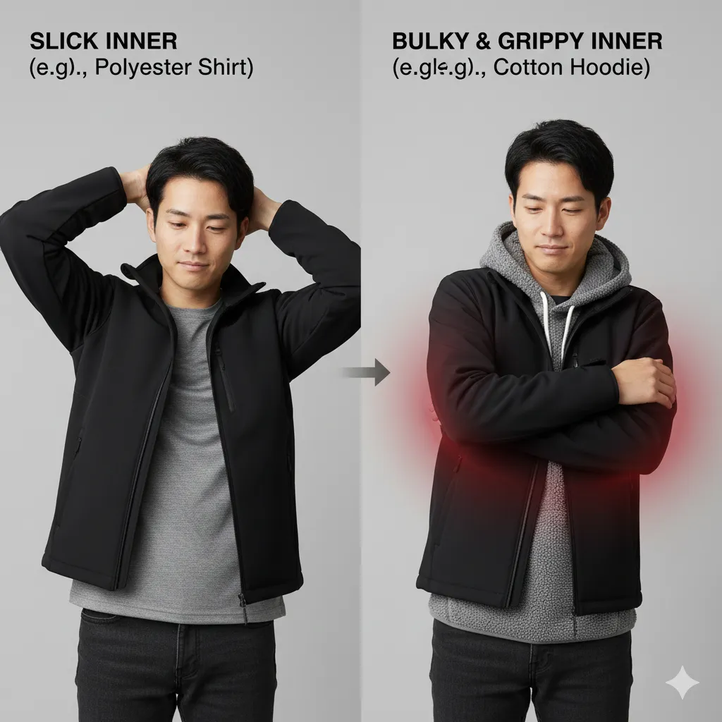 インナー選びで変わるサイズ感