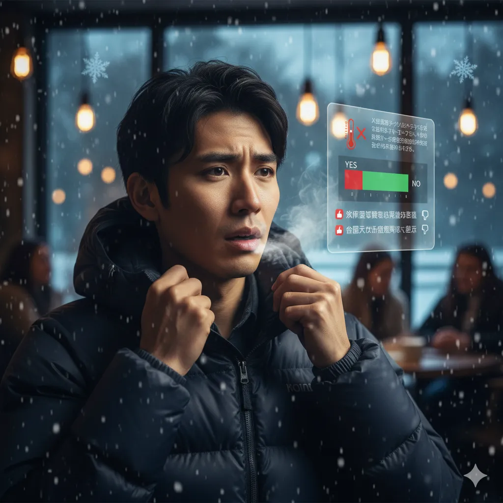 首元が寒いという噂は本当か?