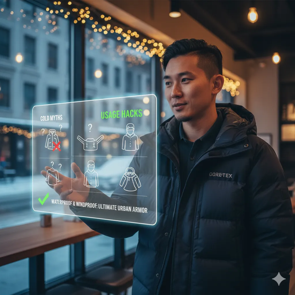 マウンテンダウンジャケットは寒い説の真相と活用術