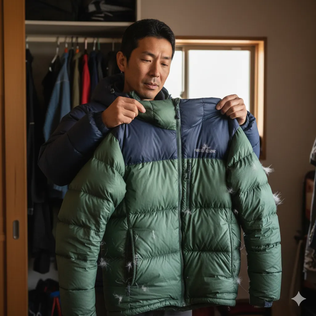 マウンテンダウンジャケットの寿命と実態