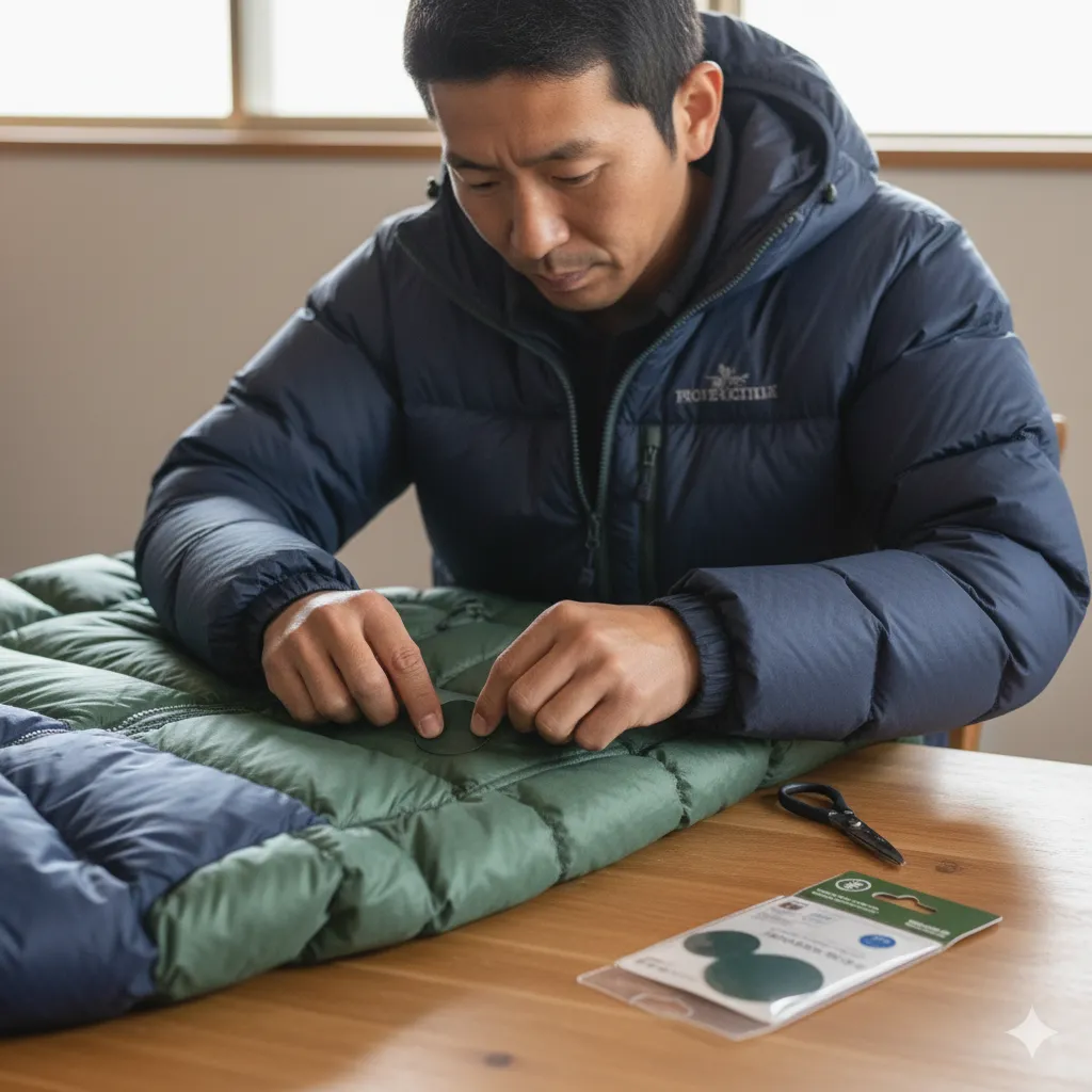 穴あきや破れの修理方法