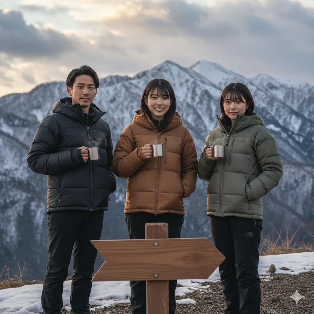 マウンテンダウンジャケット人気色ランキング！定番3選