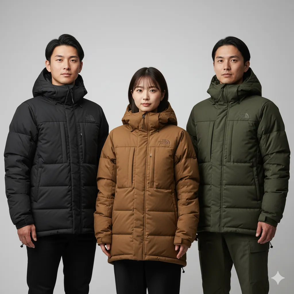 マウンテンダウンジャケット人気色TOP3