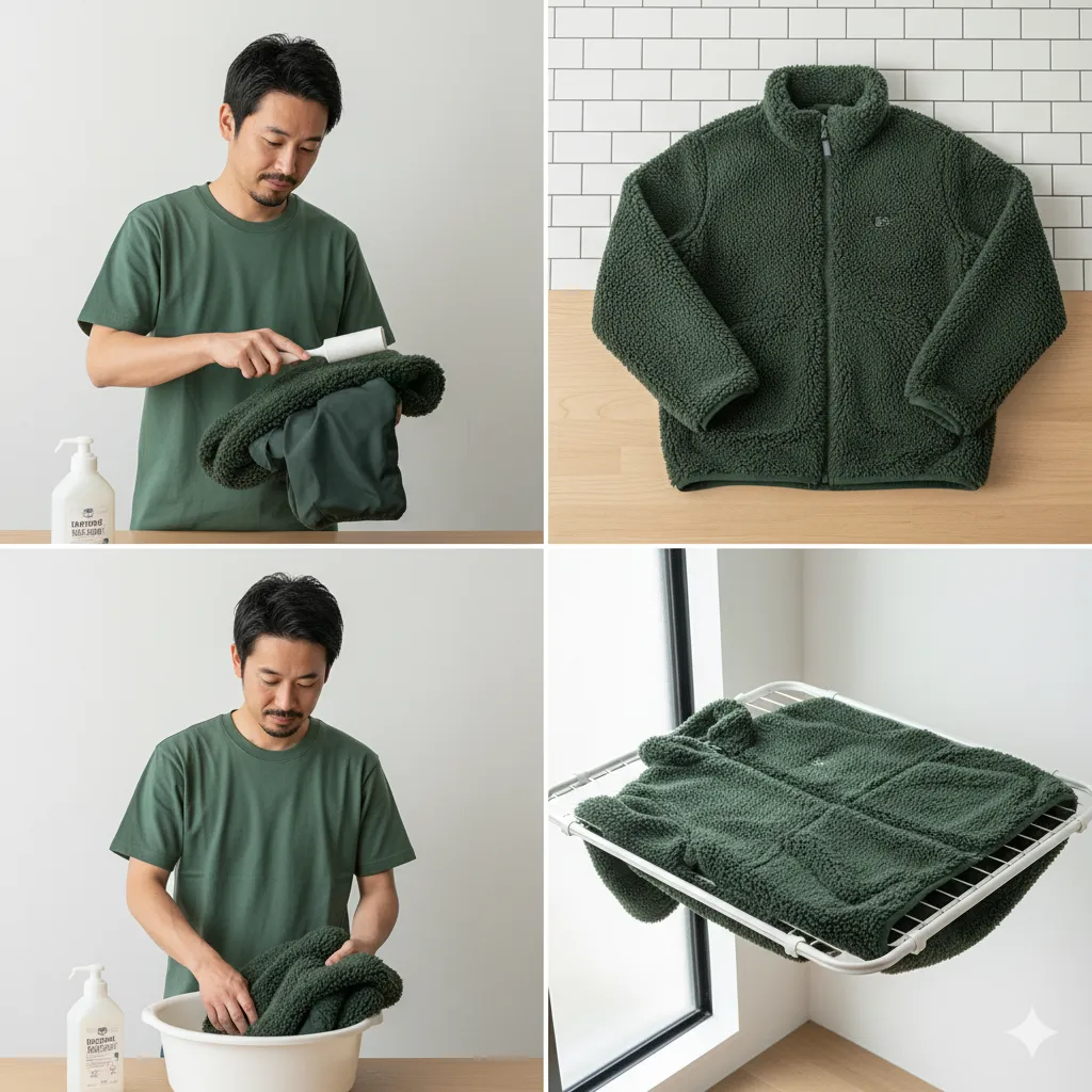 洗濯方法と毛抜け対策