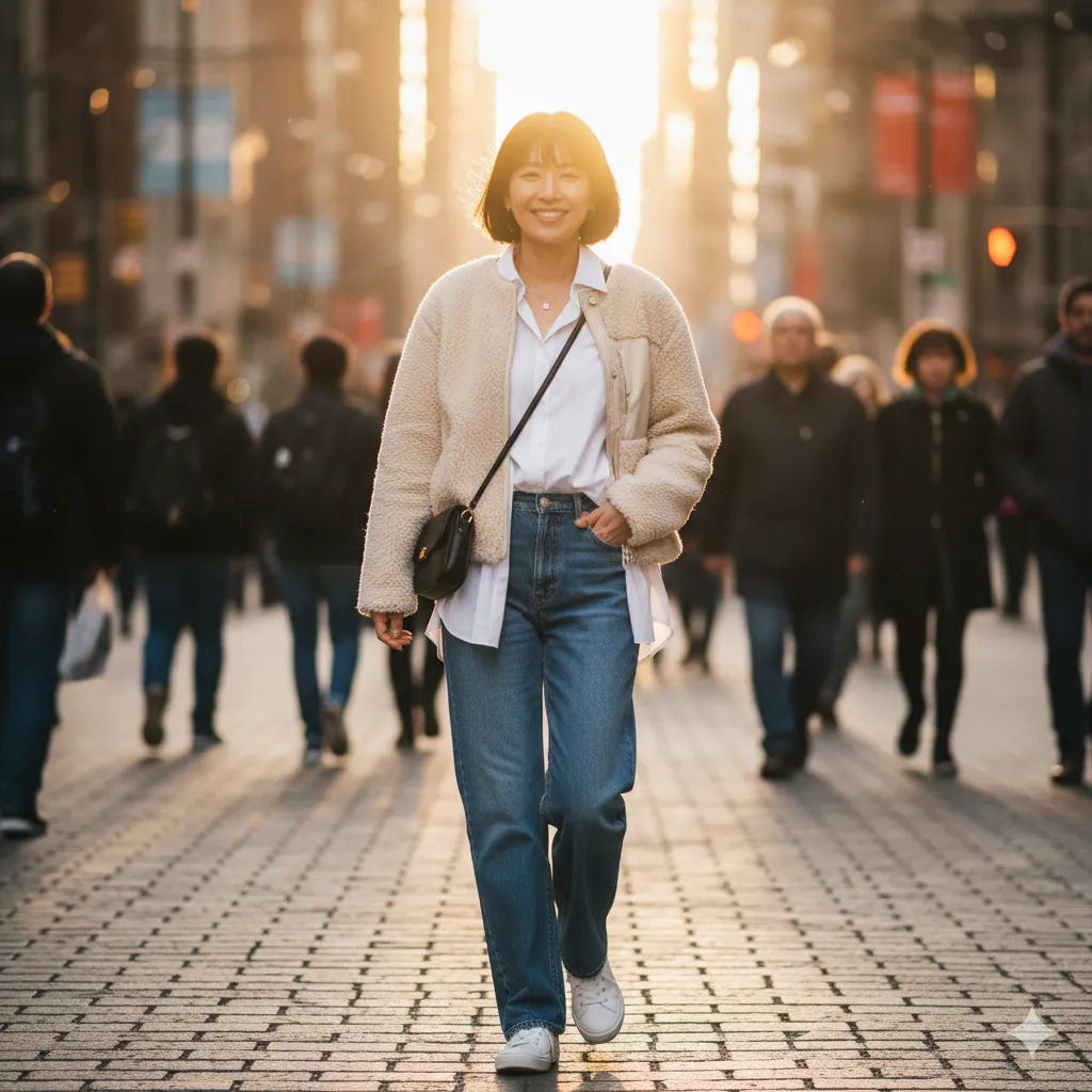 実践！バーサロフトジャケットのコーデ活用術