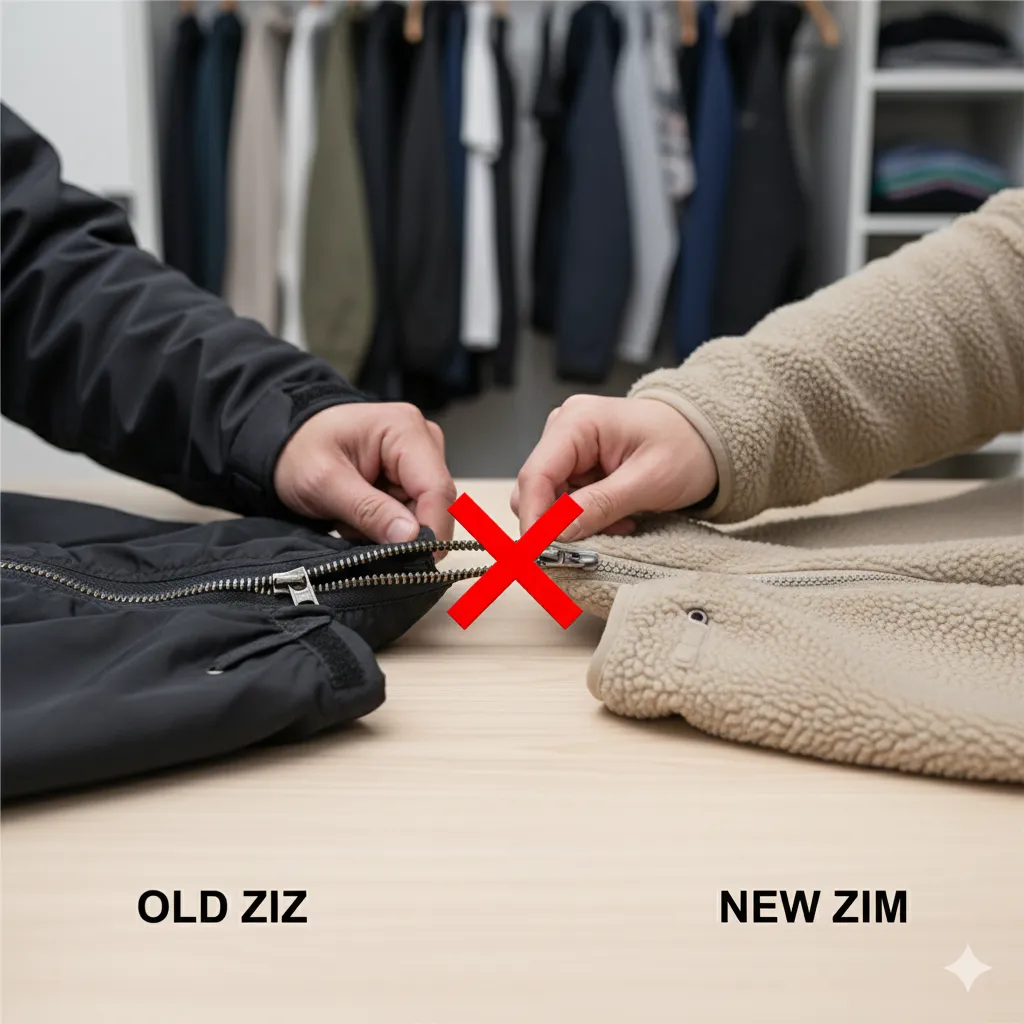注意！「ZIZ」と「ZIM」は互換性がありません