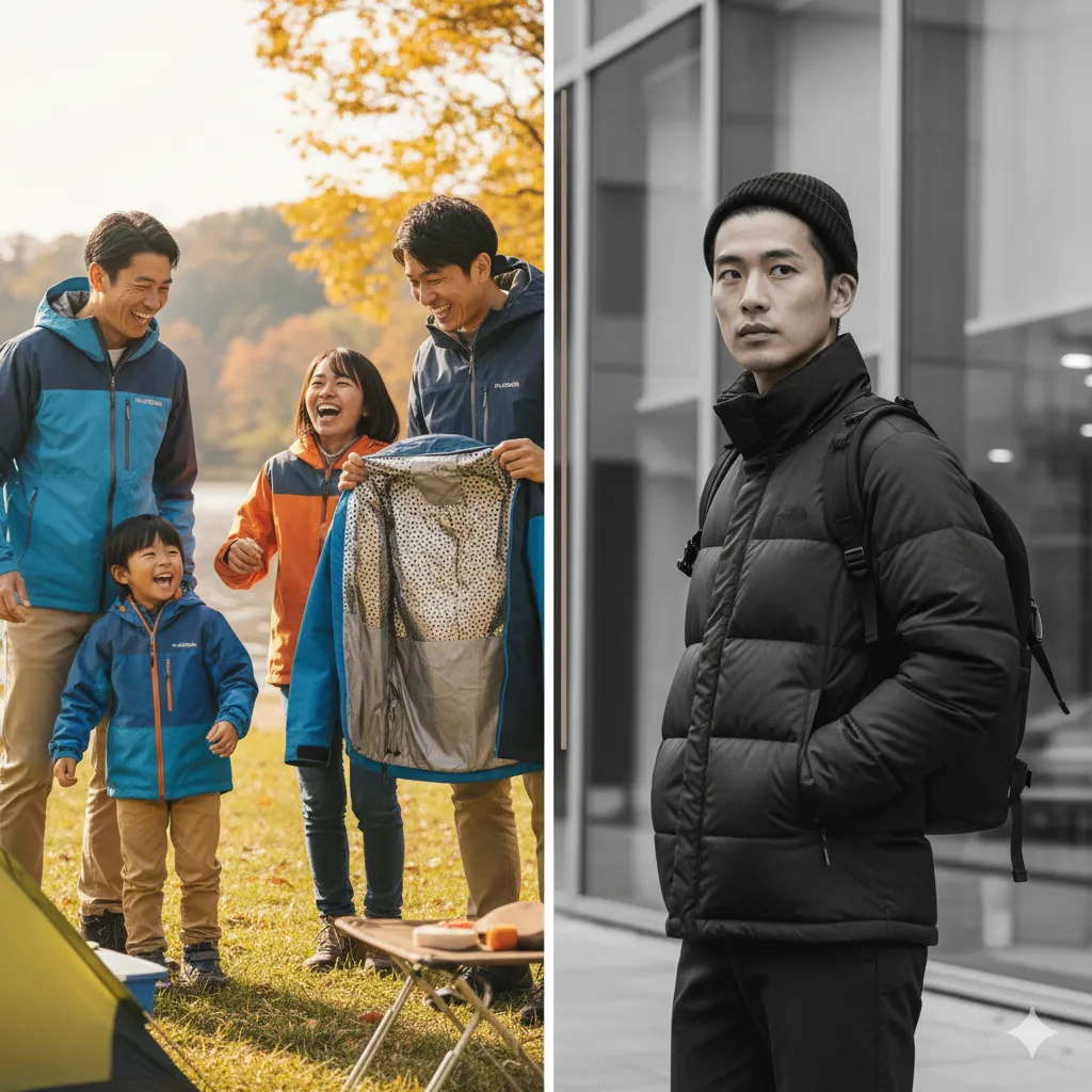 比較で分かるコロンビアブランドイメージ